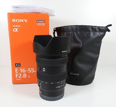 Sony E 16-55mm F2.8 G APS-C Standardzoom Äquivalente 35mm-Brennweite E-Mount *