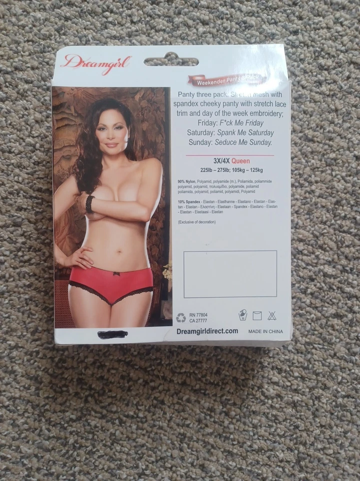 Weekender Panty 3 Pack Queen Size (3x/4x) - Image 2 of 2