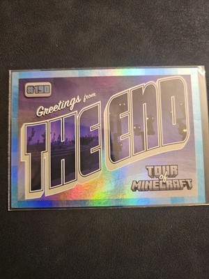2024 Panini Minecraft 190 Greetings From the End Tour of Minecraft 1/10 Diamond