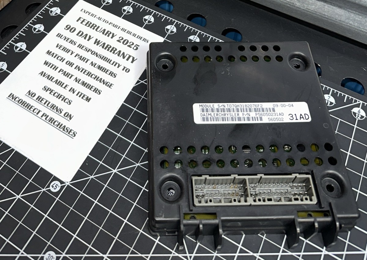 56050231AD 2004 Jeep Grand Cherokee Body Control Computer