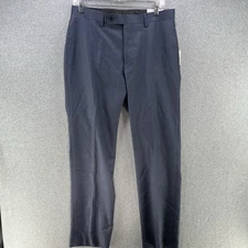 NWT Calvin Klein Mens Dress Pants W32 L30 Slim Fit Blue Preppy Pantalones