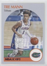 2021-22 Panini Chronicles Draft Picks Hoops Retro Pink Tre Mann #71 0b3o