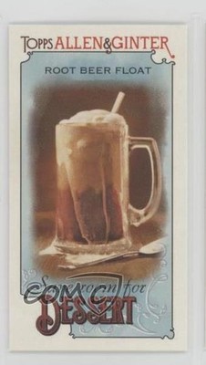2023 Topps Allen & Ginter Save Room for Dessert Minis Root Beer Float 12v1