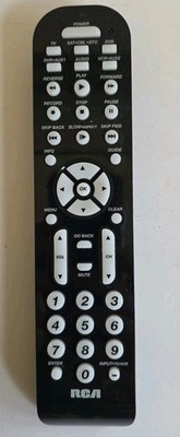 RCA RCR6473N 6-DEVICE UNIVERSAL  REMOTE CONTROL fast free shipping!  