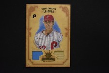 Steve Carlton 2004 Donruss Diamond Kings Legends Dual Materials Bronze /100 Bat
