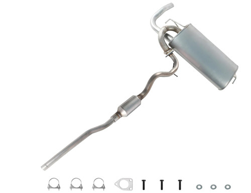 Stainless Steel Resonator Muffler Kit fits: 2011-2019 Outlander Sport 2.0L