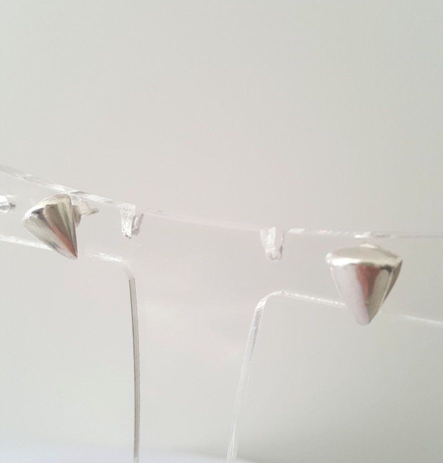 Gorgeous Solid Conical Triangle Artistic Stud Ear… - image 8