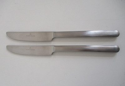 AUERHAHN ALTERA SET 2 STÜCK VORSPEISEMESSER, EDELSTAHL MATTIERT