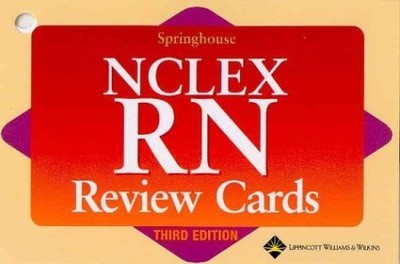 SPRINGHOUSE NCLEX RN REVIEW CARDS WITH OTHER By Springhouse Corporation