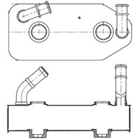 Mahle ÖLküHler 4-Gang Automatikgetriebe FüR VW Golf 4 A3 8L1 Leon 1M Octavia 1