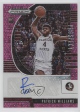 2020 Prizm Draft Picks Prospect Fast Break Pink 4/25 Patrick Williams Auto d4v
