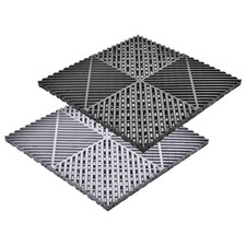 Garage Tiles Interlocking 15.7x15.7" 40 Pack Garage Flooring Tiles