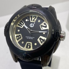 Tendence Rainbow Unisex Black Rubber Watch Wo...