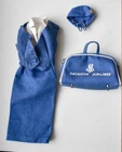 Barbie Doll's American Airlines Outfit #984 Hat, Skirt, Bag,  Vest, Body Suit