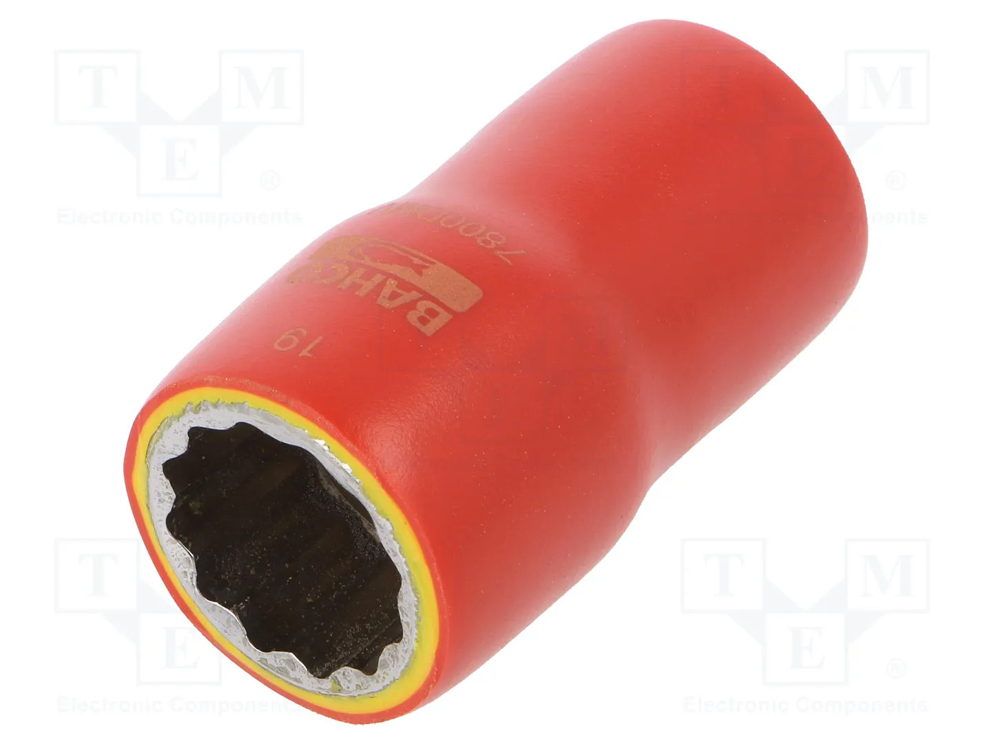 Bahco Rot Nach Vde Isolierter 1/2-Steckschlüssel, 19 Mm - Bild 2