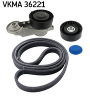 Keilrippenriemensatz FÜR Volvo XC90 I (275), Volvo S80 I (184) - SKF Vkma 36221