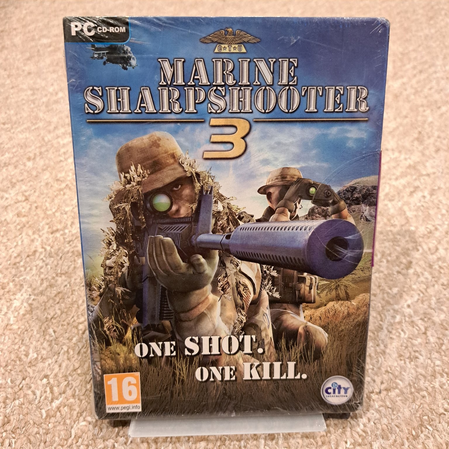 Marine Sharpshooter 3 PC CD-ROM Video Game Sniper Tactical FPS NEW