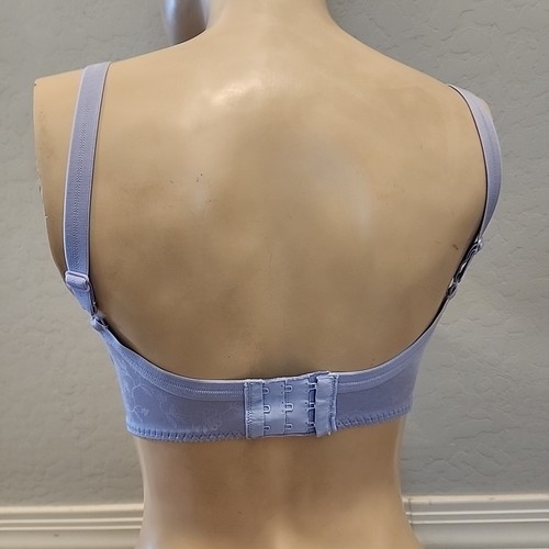 Vintage Playtex Bra 38C Lilac Underwire Unlined 4422 - Picture 2 of 3