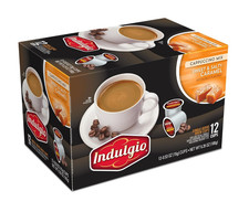 Sweet And Salty Caramel Cappuccino Single Serve Pods 12 Count Keurig Compatible