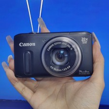 Canon PowerShot SX240 HS Digital Camera 12.1MP 20x Optical Zoom with Accessories