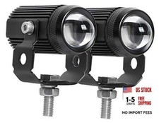 Led Driving Light for Motorcycle, High Low Beam Function 1.3'' Fog Lights Aux