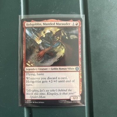 MTG - Marvel: Spider-Man #80 U - Hobgoblin, Mantle Marauder Red