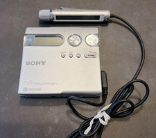 Sony MZ-N910 Net MD Walkman MiniDisc Player Recorder Portable MD Tested Working