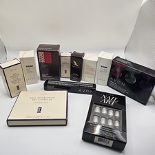 Avon Nail Care Lot Of 11 Discontinued Change Artist Therma Nail White Ant Aging