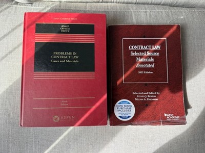 Aspen Casebook Ser.: Problems In Contract Law: Cases and Materials Ninth Edition