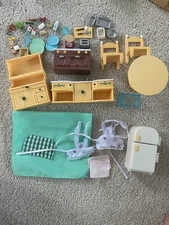 Calico Critters Kozy Kitchen Set Complete