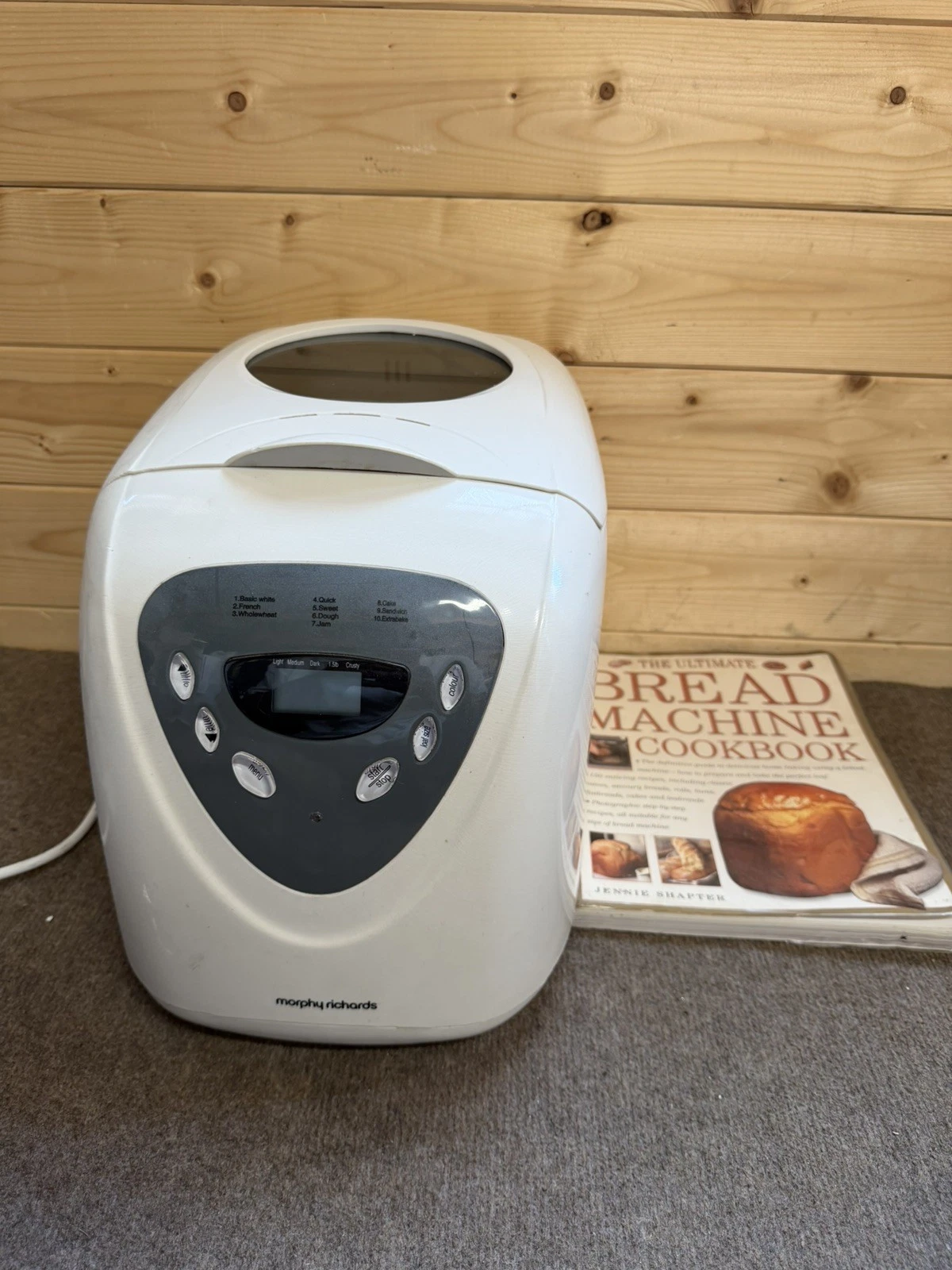 Morphy Richards Bread Maker Model 48285, Working 600W, 10 Programmes Home Baking