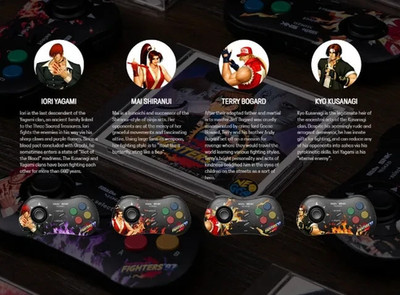8BitDo NEOGEO Wireless Controller Set 4 CY-8BDNWC Mini/PC