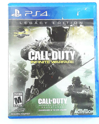 PS4 Call of Duty Infinite Warfare Legacy Edition OEM Tested - Plastic Ripped