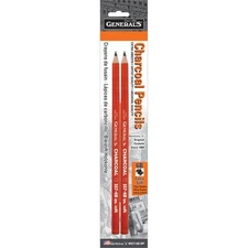 General's Charcoal Pencils 2/Pkg-6B
