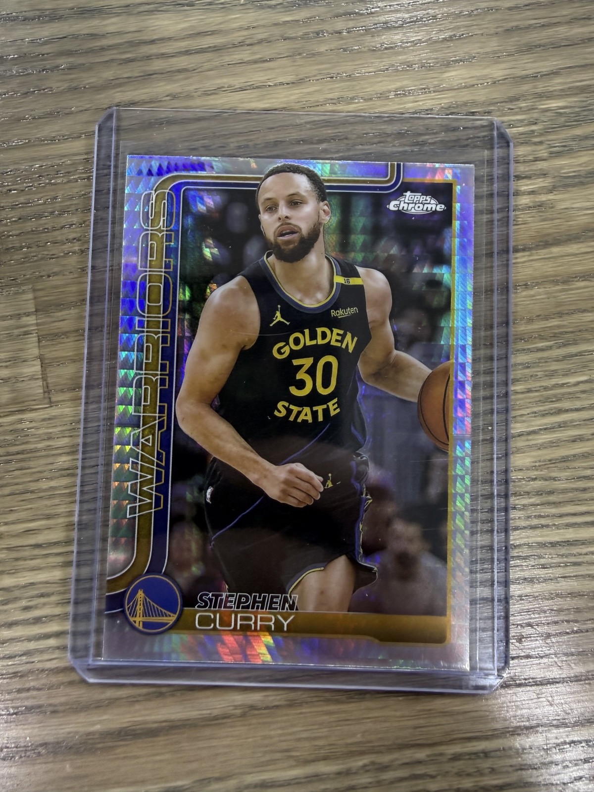 2025-26 Topps Chrome - Stephen Curry #201 Prism Refractor