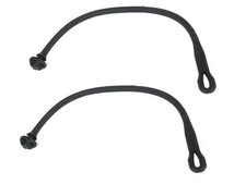 2x Gummi Gummiband Halter Haltebänder VW Golf 2 3 Polo 6N Hutablage Heckablage