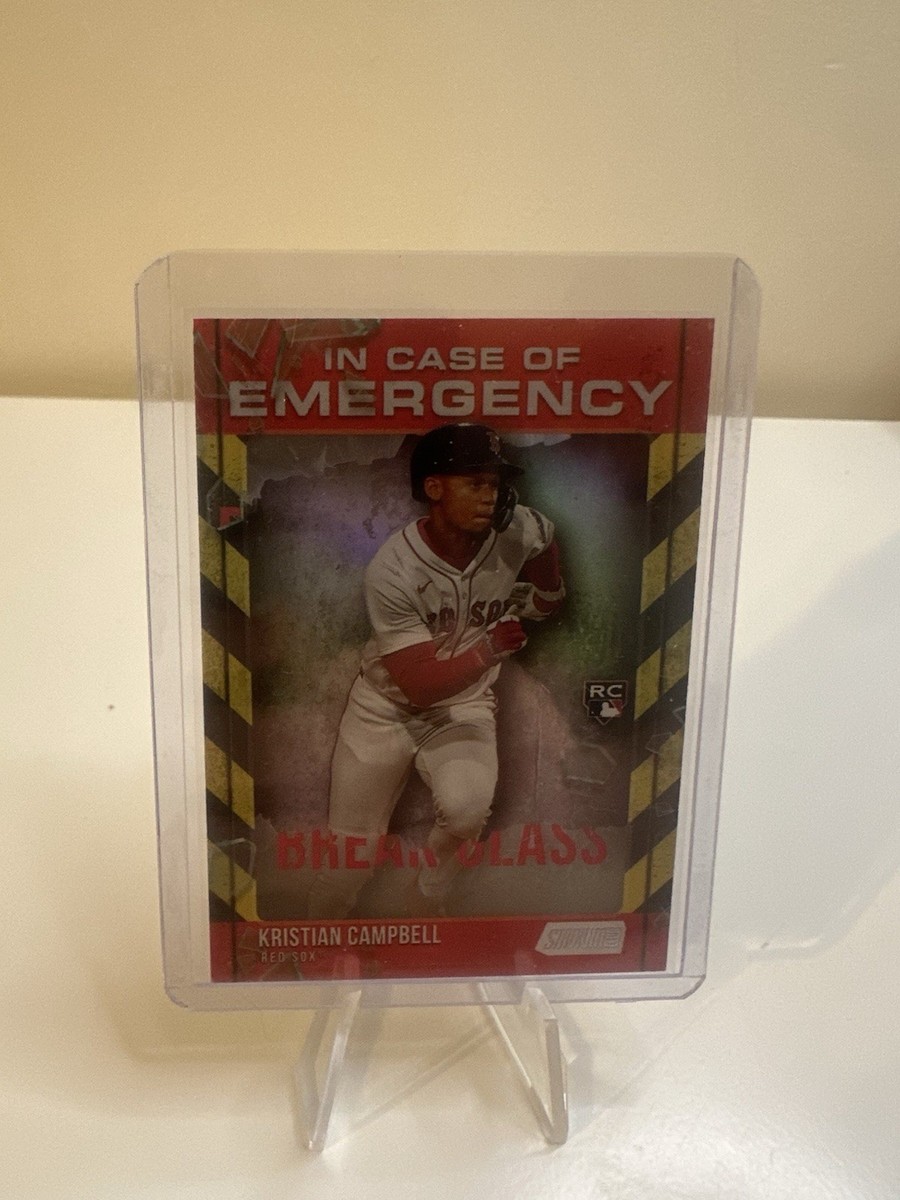 2025 Topps Stadium Club Kristian Campbell In Case Of Emergency