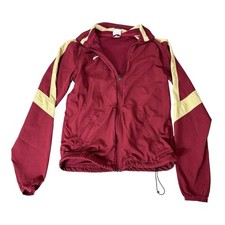 Nike Florida State San Francisco 49ers Windbreaker Jacket Size XS Red Gold