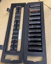 Husky 1/2 in. Drive Metric 6-Point Impact Socket Set w/Storage Case (11-Piece)