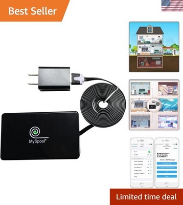 WiFi Power Failure Detector with Text Email Alerts for Home Business Power Ou...