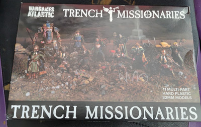 Wargames Atlantic Trench Missionaries New in Box