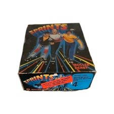VTG Black Sprints Roller Derby Roller Skates Kids Size 4 Boys/Girls Model 1366