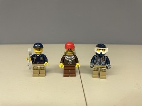Lot of Used LEGO City Sets (60135, 60137, 60138, 60148, 60172, 60240, and 60355)