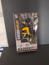 ANTONIO BROWN PITTSBURGH STEELERS AUTOGRAPHED MADDEN ACTION FIGURE BECKETT-COA 