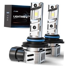 /HB3 Bulbs Fog Lights, 60W 16000LM Super Bright 6000K Cool White, 1:1 9005