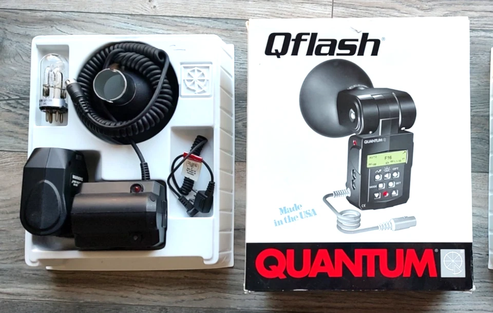 Quantum T4D Qflash TTL FLASH T 4D Canon Nikon D750 D810 6D 7D 1D 1Ds 5D ***EXC** - Image 2 of 4