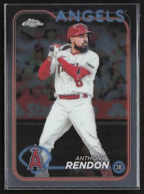 2024 Topps Chrome Anthony Rendon Los Angeles Angels #61