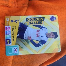 PANINI ADRENALYN XL PREMIER LEAGUE FOOTBALL CARD 2024 GOLDEN BALLER MIN SON