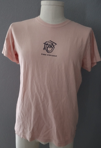 Life is Good Pink SS Class Dismissed Teacher Tee Size L