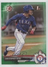 2017 Bowman Draft Green 57/99 Chris Seise Christopher Seise #BD-74 8k4